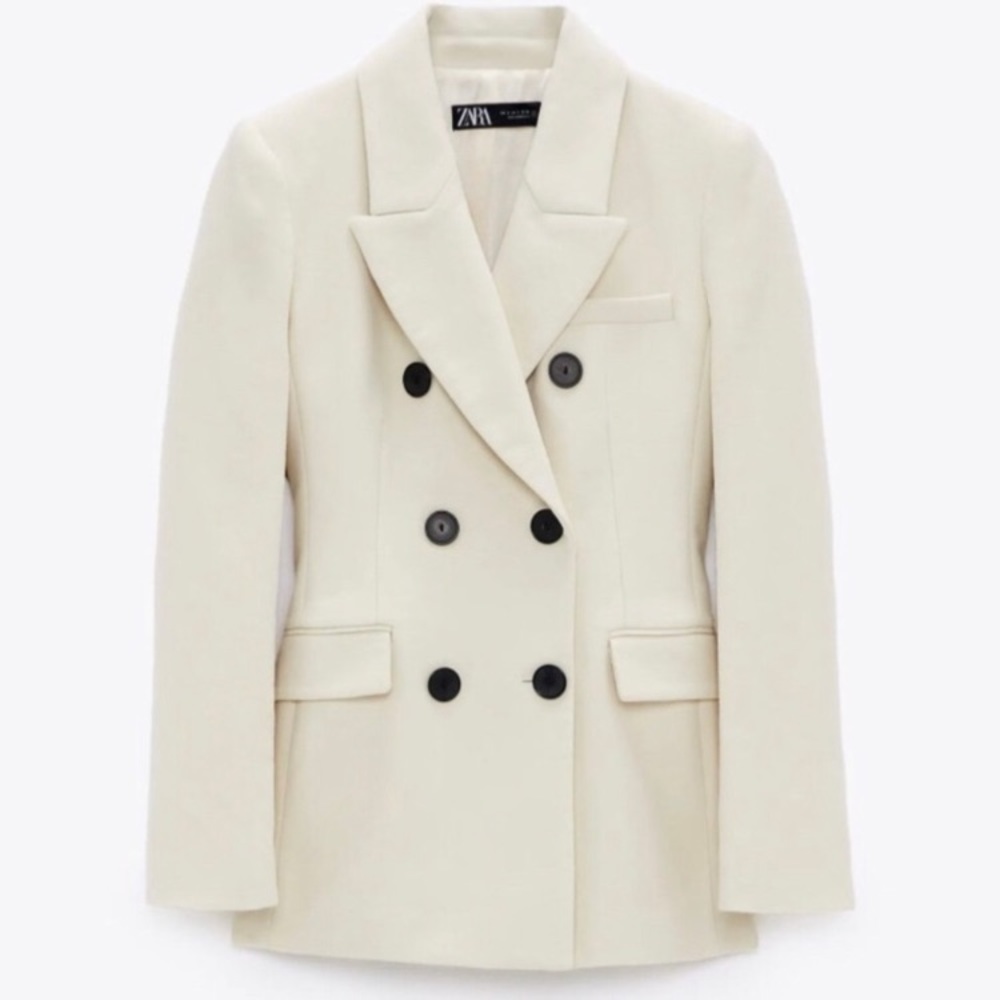 Zara velvet blazer